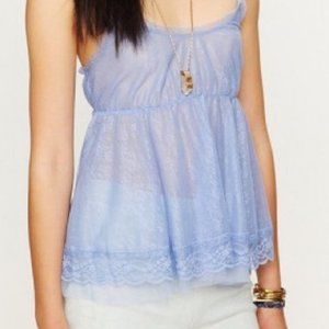 Free People Cream color flowy blouse